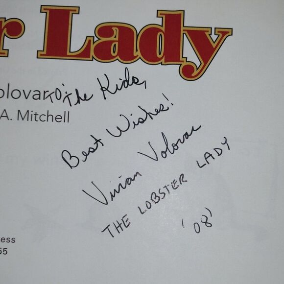 Lobster Lady by Vivian Volovar First Edition Signed by Author 2007 - Picture 3 of 8